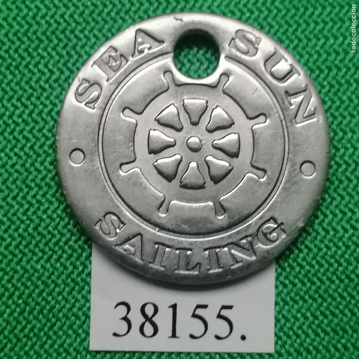 Monedas locales: Ficha sea sun sailing, token, jet&oacute;n. - Foto 2