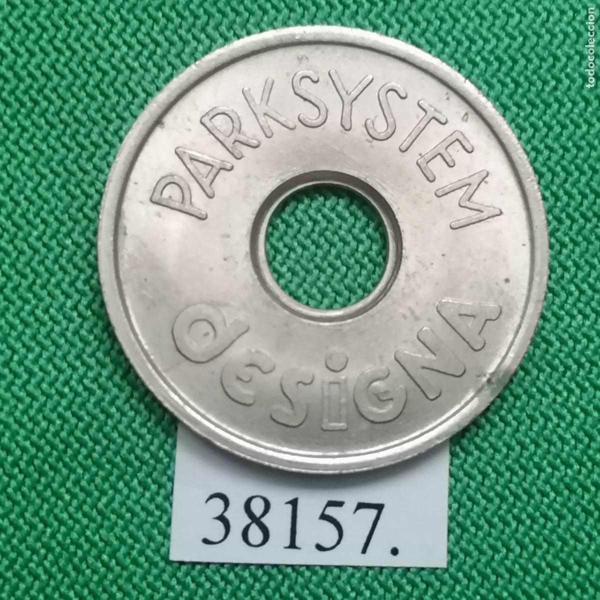 Monedas locales: Ficha Designa parksystem, token, jet&oacute;n. - Foto 2