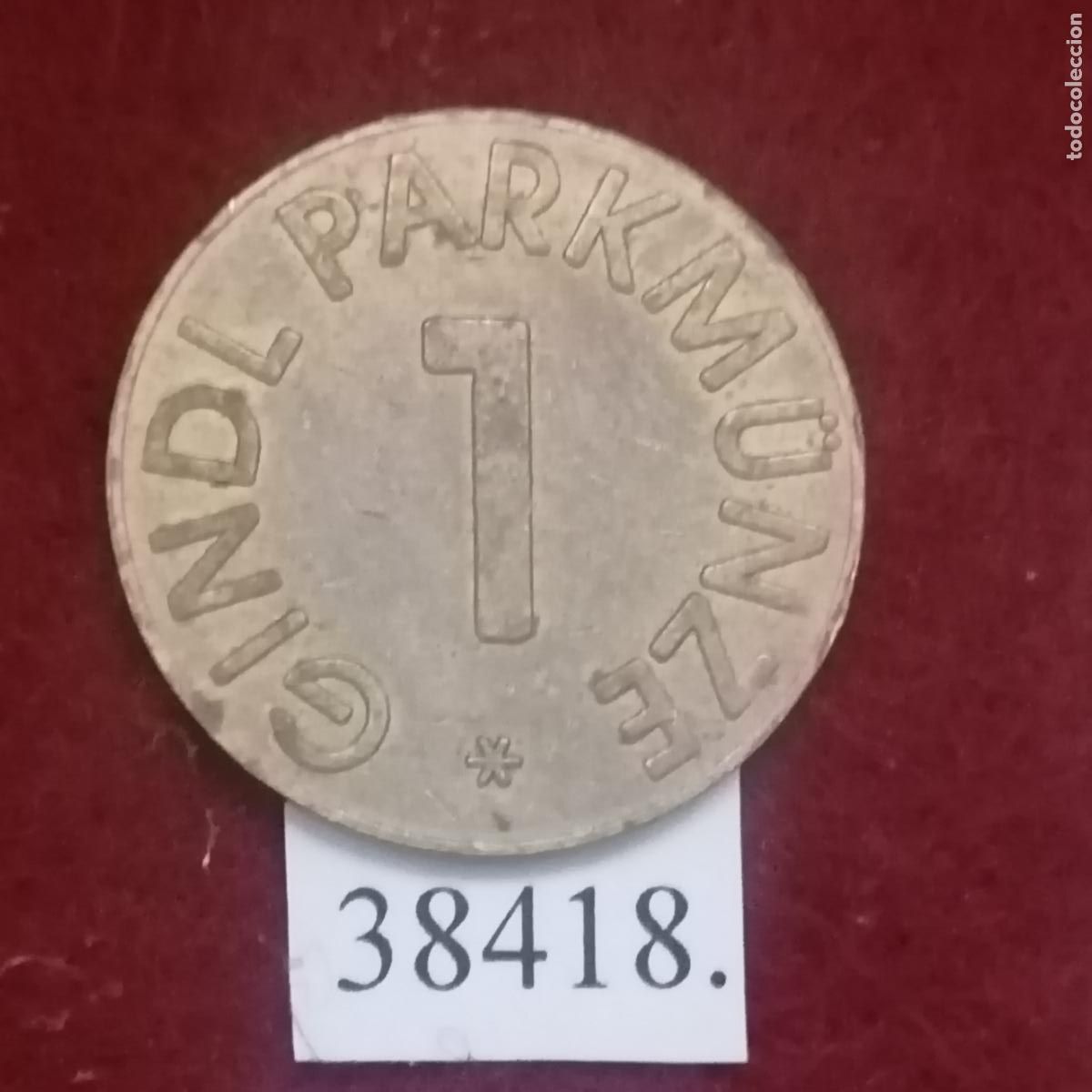 Monedas locales: ficha aparcamiento, parking, token, jeton - Foto 1