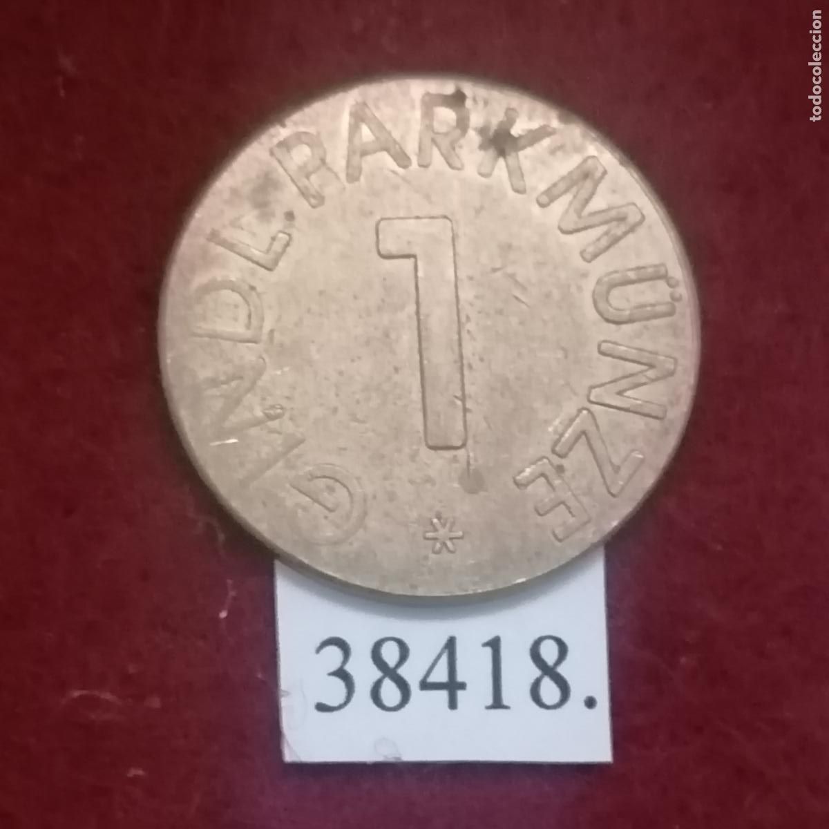 Monedas locales: ficha aparcamiento, parking, token, jeton - Foto 2