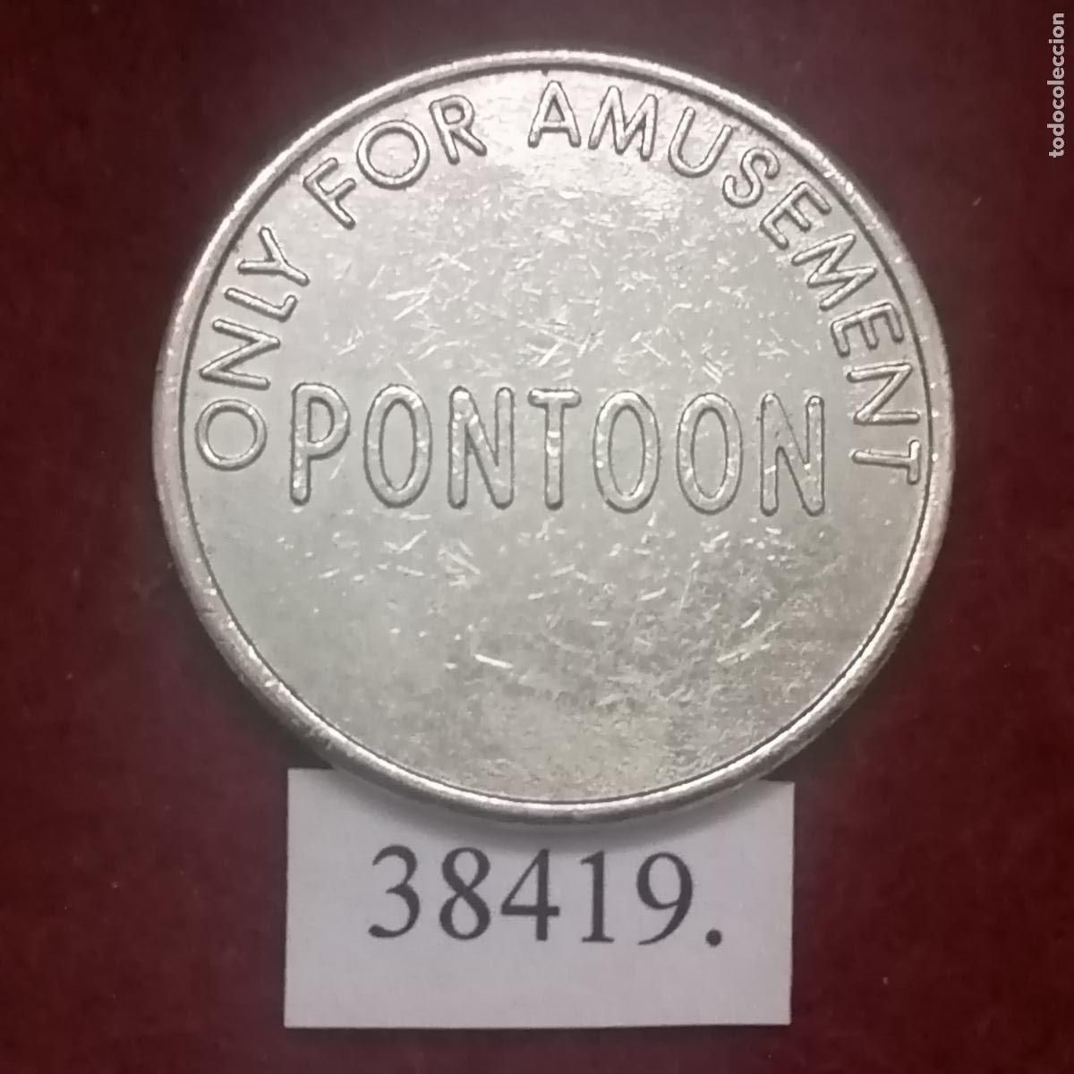 Monedas locales: ficha pontoon, token, jeton - Foto 2