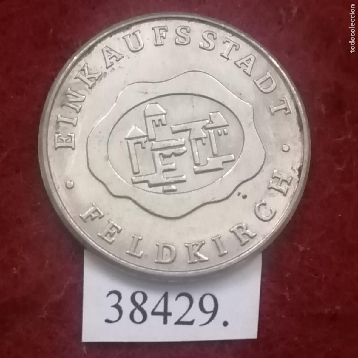 Monedas locales: ficha Austria Feldkirch, einkaufs , token, jeton . - Foto 1