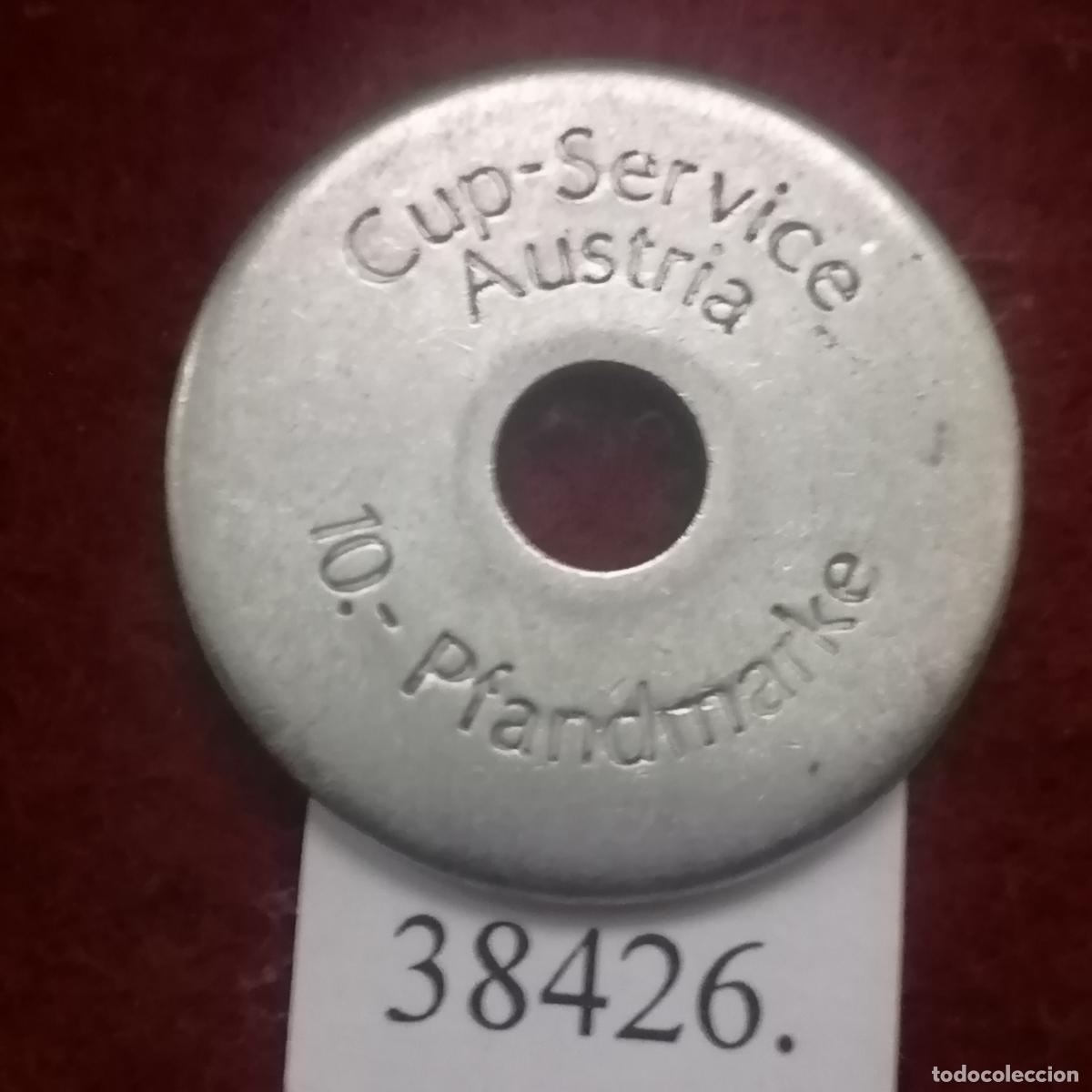 Monedas locales: ficha Austria cup service, token, jeton . - Foto 2