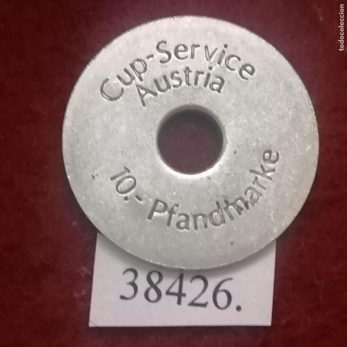 Monedas locales: ficha Austria cup service, token, jeton . - Foto 1