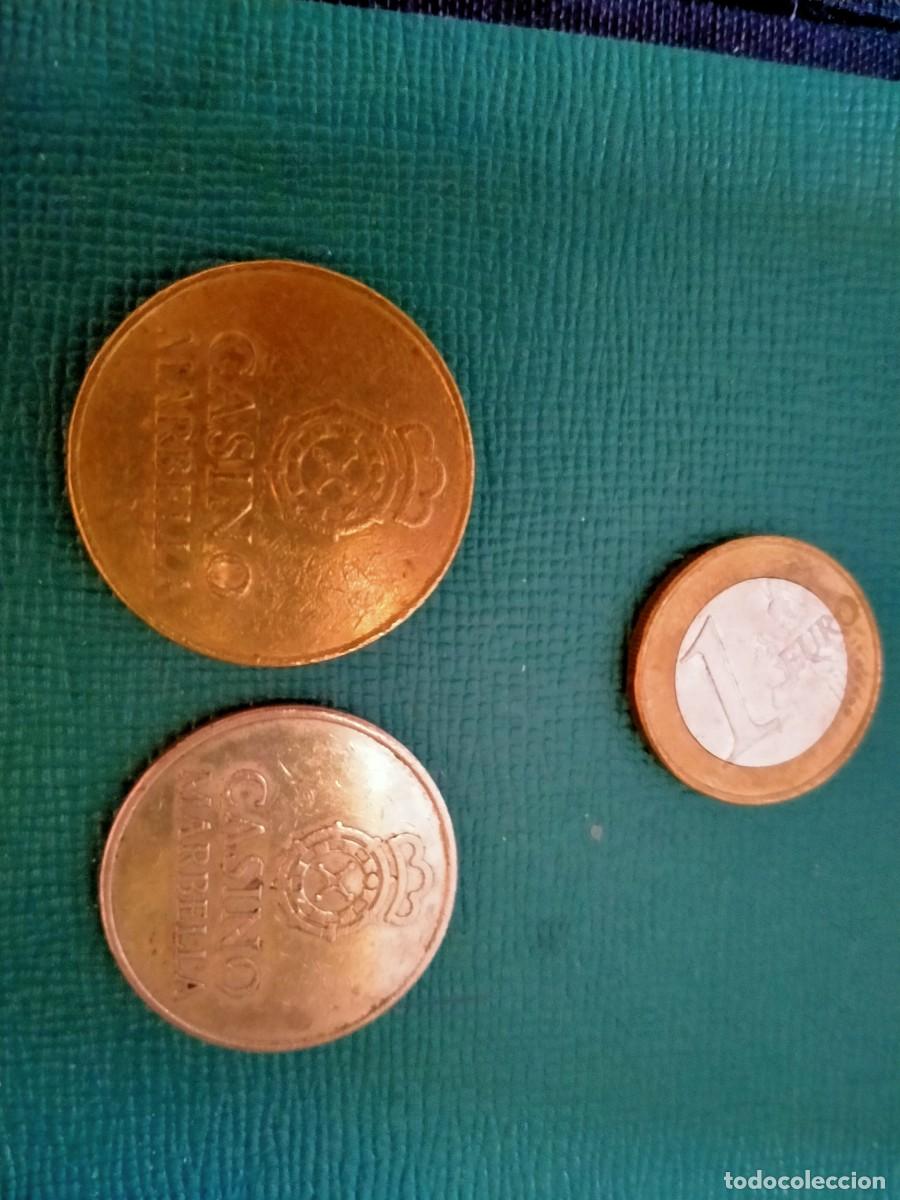 Monedas locales: fichas monedas de marbella casino - Foto 1