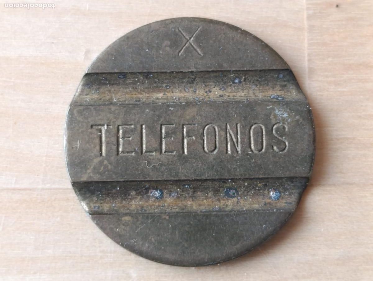 Monedas locales: FICHA TOKEN TELEFONOS, SERIE X. - Foto 1