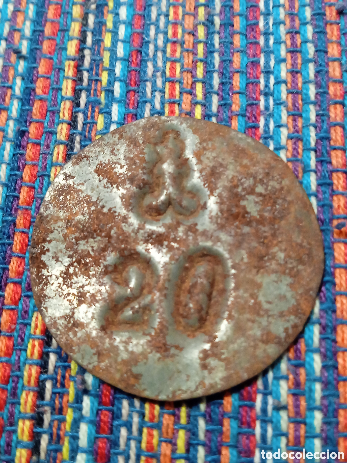Monedas locales: FICHA A CLASIFICAR IDENTIFICAR MALLORCA VALOR: 20 - Foto 1