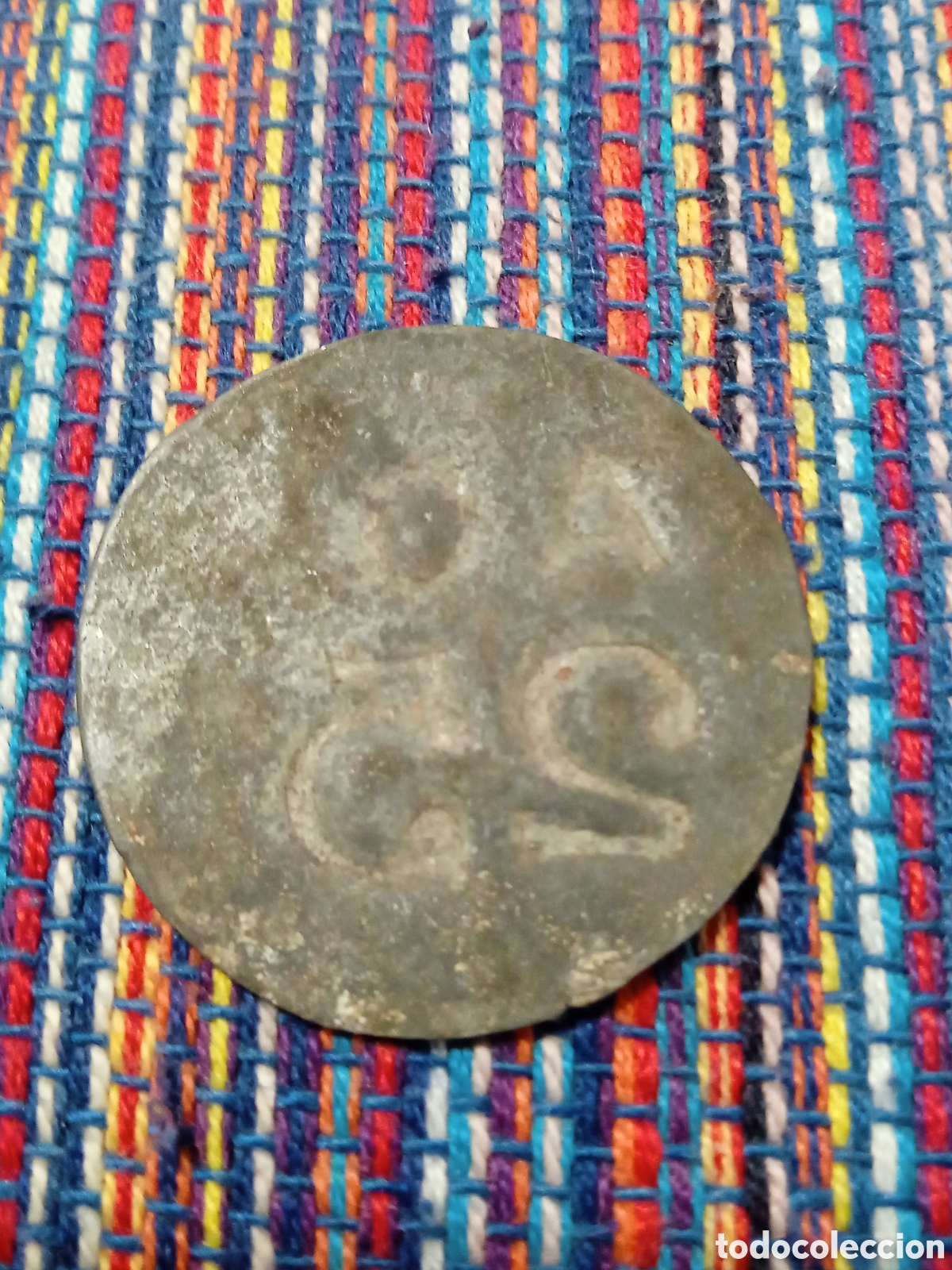 Monedas locales: FICHA A CLASIFICAR IDENTIFICAR MALLORCA VALOR: 25 A O - Foto 2