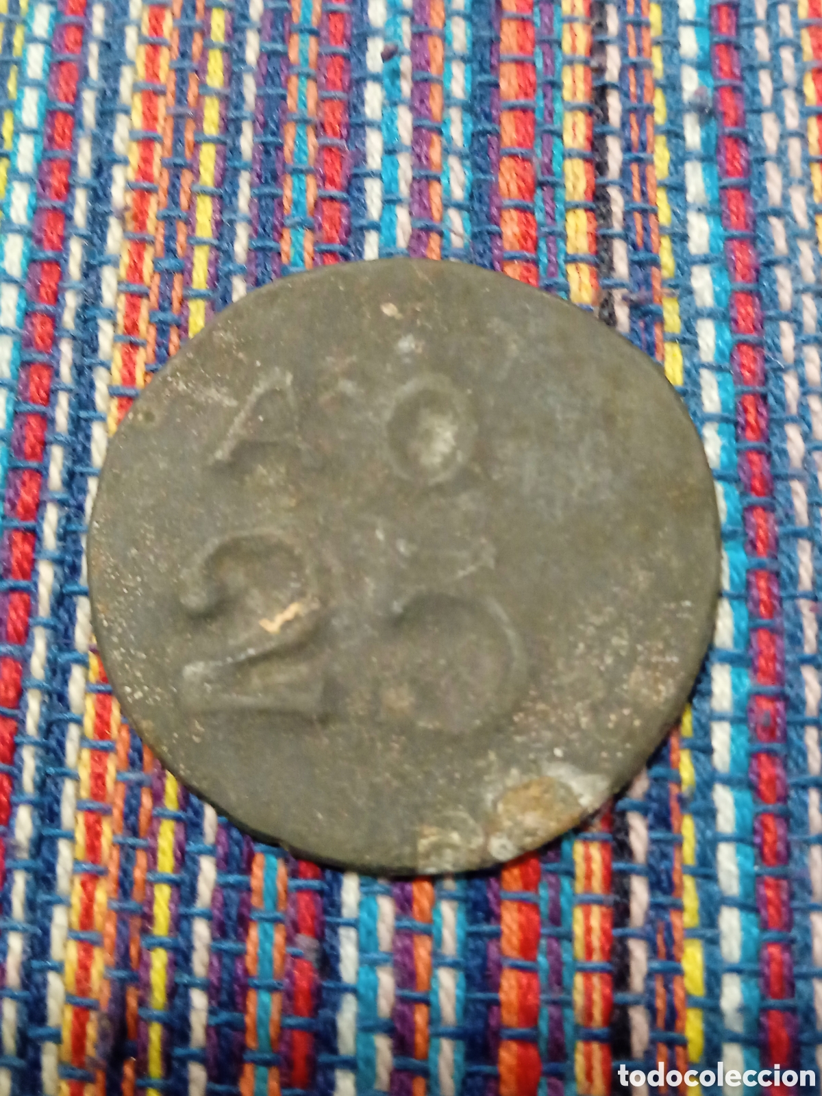 Monedas locales: FICHA A CLASIFICAR IDENTIFICAR MALLORCA VALOR: 25 A O - Foto 1