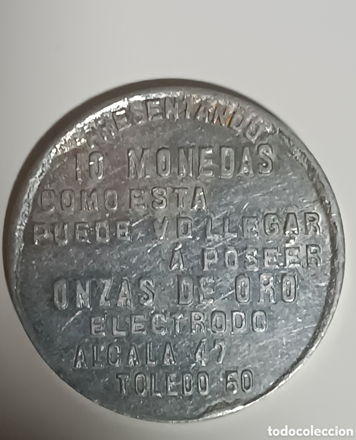 Monedas locales: Ficha Lampara Niska Madrid - Foto 2