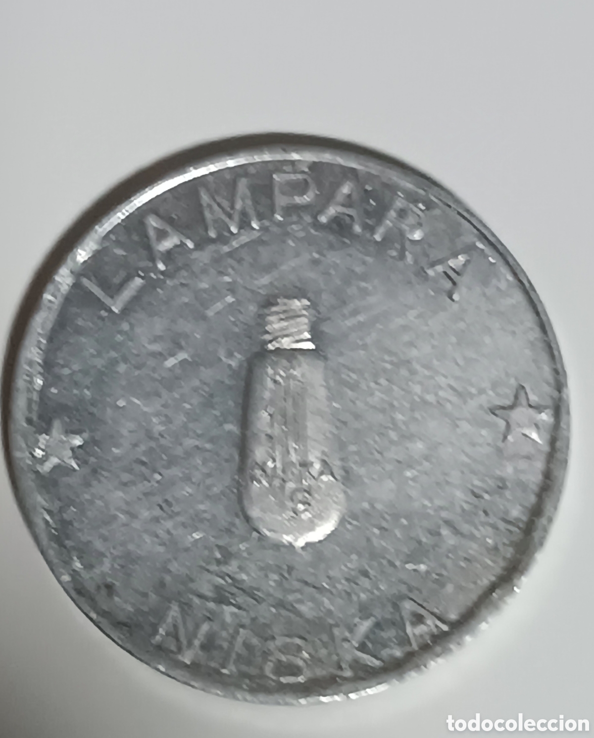Monedas locales: Ficha Lampara Niska Madrid - Foto 1