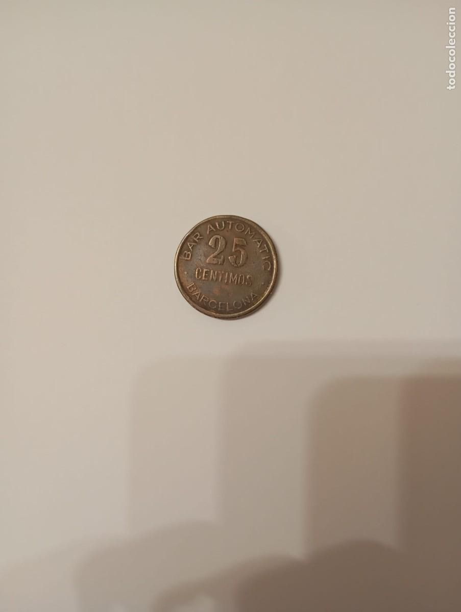 Monedas locales: ficha Bar Automatic Barcelona - Foto 1