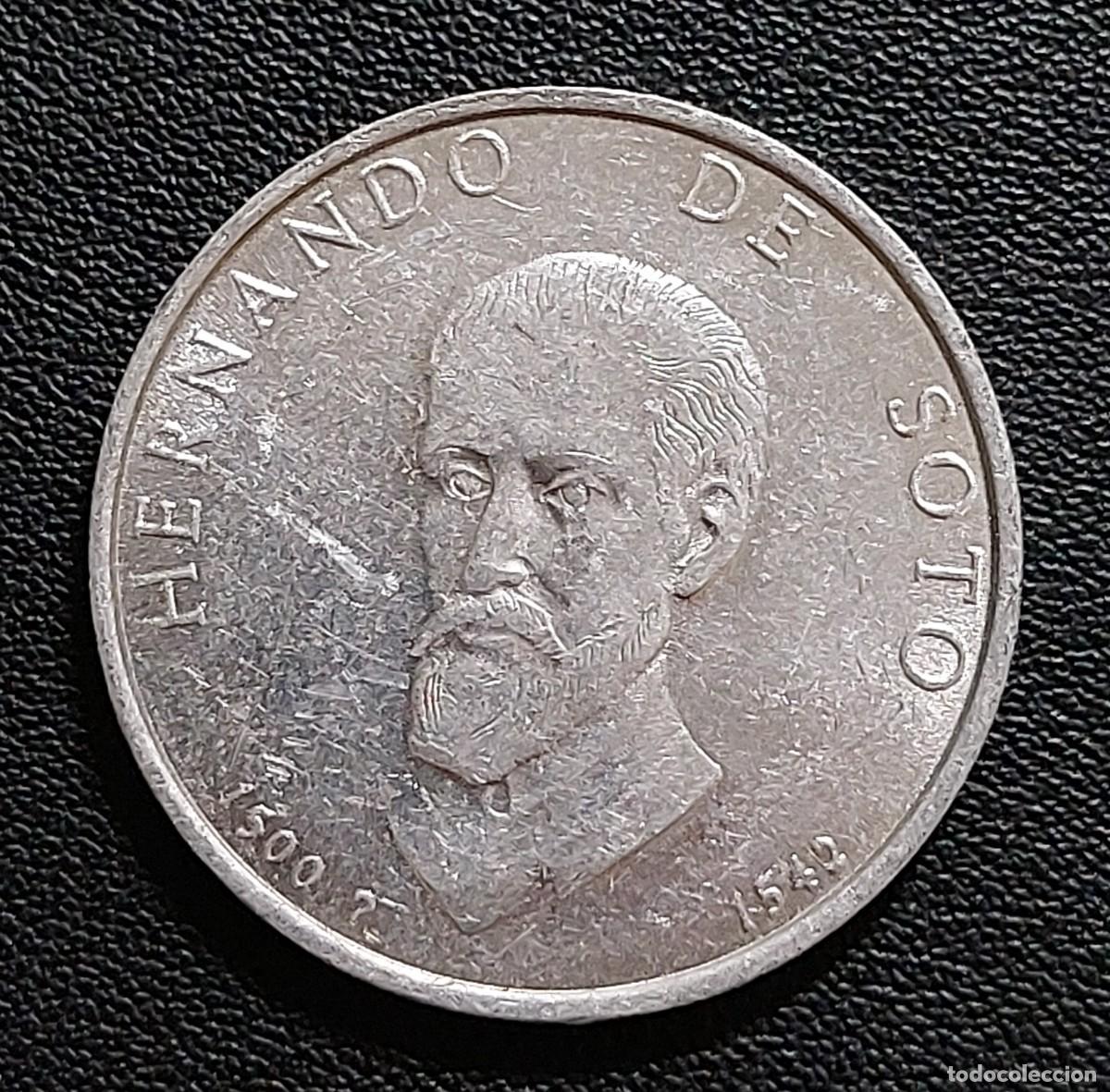 Monedas locales: Ficha Hernando de Soto 1500-1542 (MBC) - Foto 1