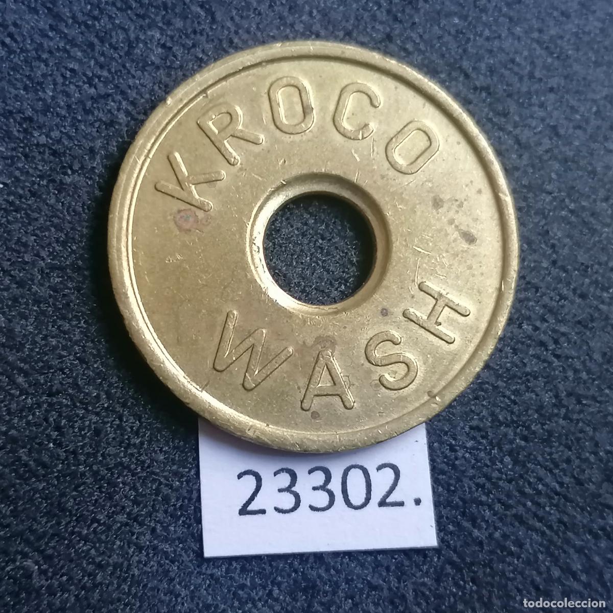 Monedas locales: Ficha autolavado, token, jet&oacute;n - Foto 2