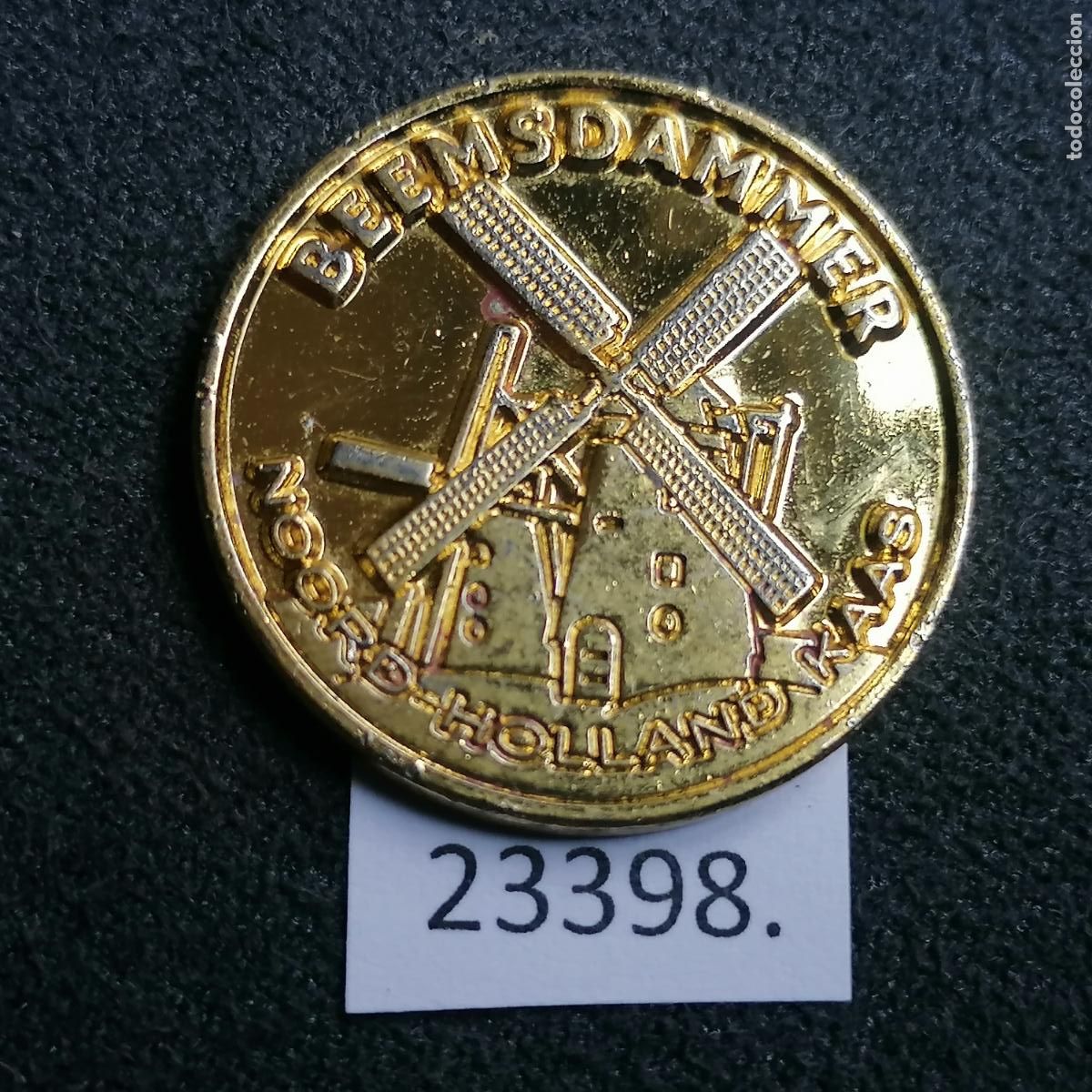 Monedas locales: ficha Holanda , queso , Beemsdammer Beemster, token, jet&oacute;n - Foto 2