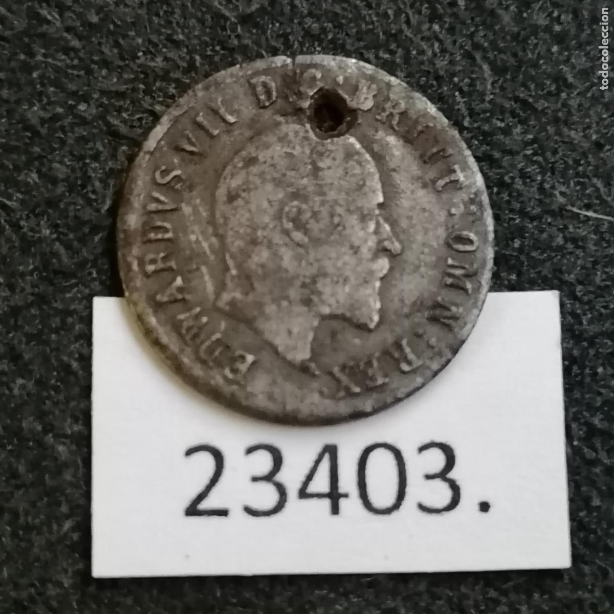 Monedas locales: ficha Inglaterra , token, jet&oacute;n. - Foto 2