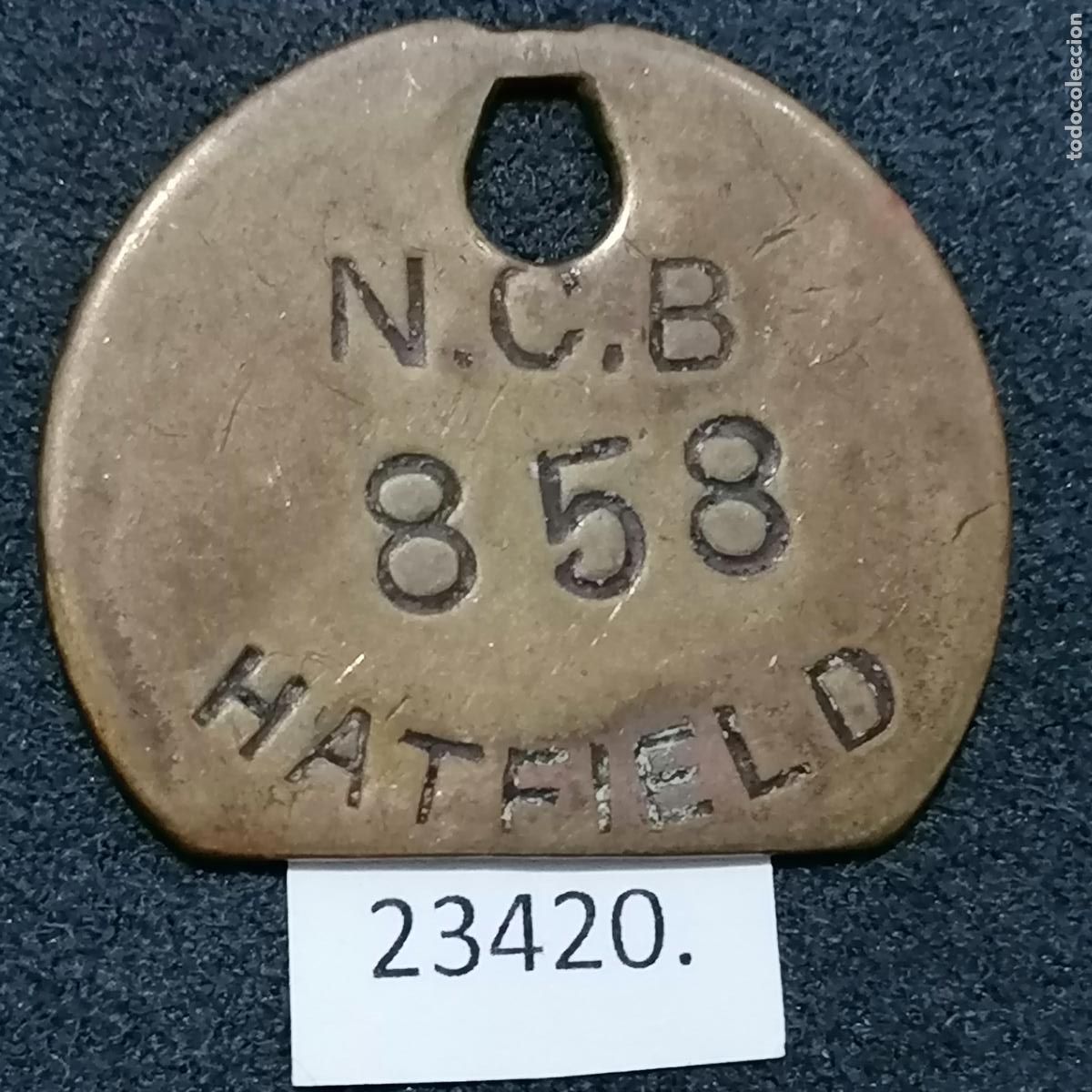 Monedas locales: Ficha Inglaterra, Hatfield N. C. B., token, jeton - Foto 1