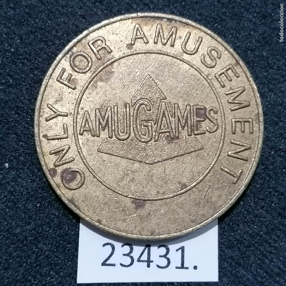 Monedas locales: Ficha juego Amugames, token, jeton - Foto 2