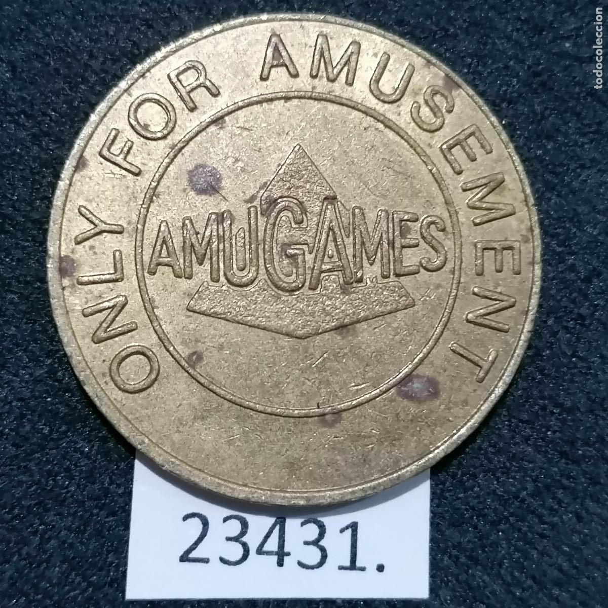 Monedas locales: Ficha juego Amugames, token, jeton - Foto 1