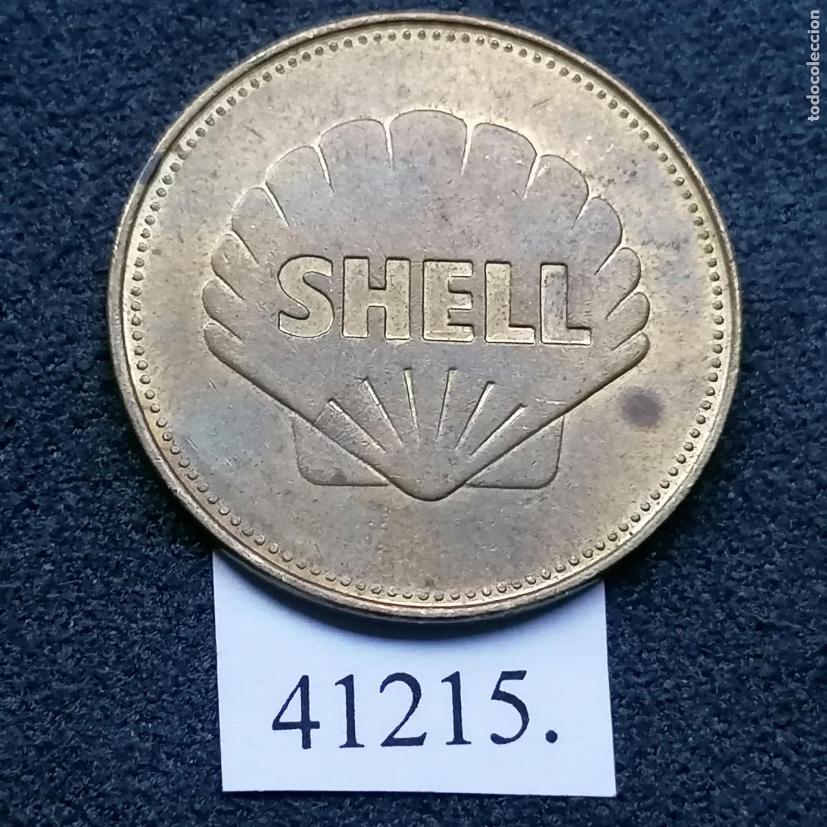 Monedas locales: ficha Shell De Havilland Comet, 1952, Itala , token, jet&oacute;n. - Foto 2