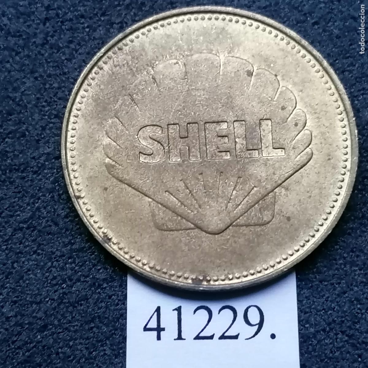 Monedas locales: ficha Shell, Icarus y Daedalus, token, jet&oacute;n. - Foto 2