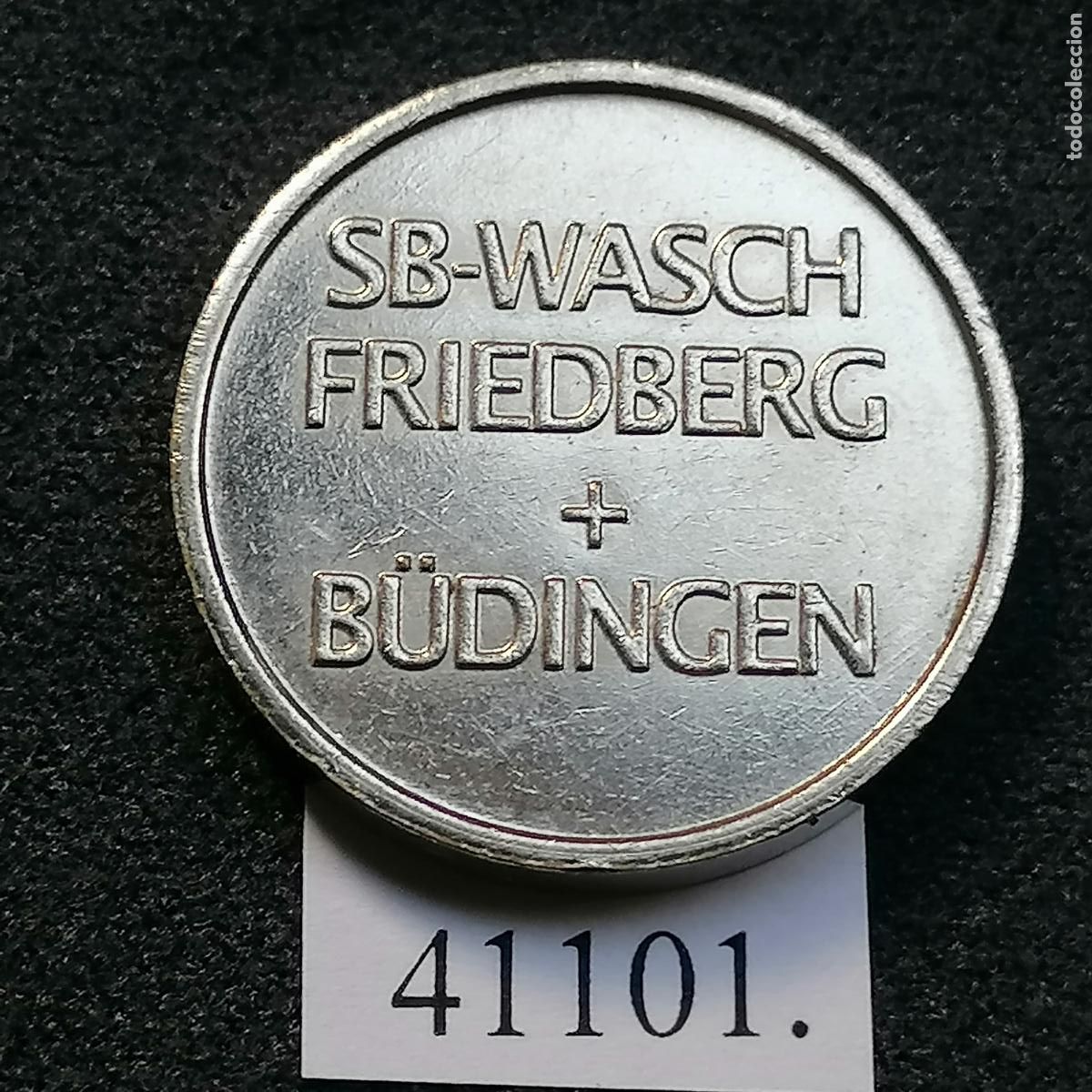 Monedas locales: ficha Rosbach Autolavado, token, jet&oacute;n - Foto 2