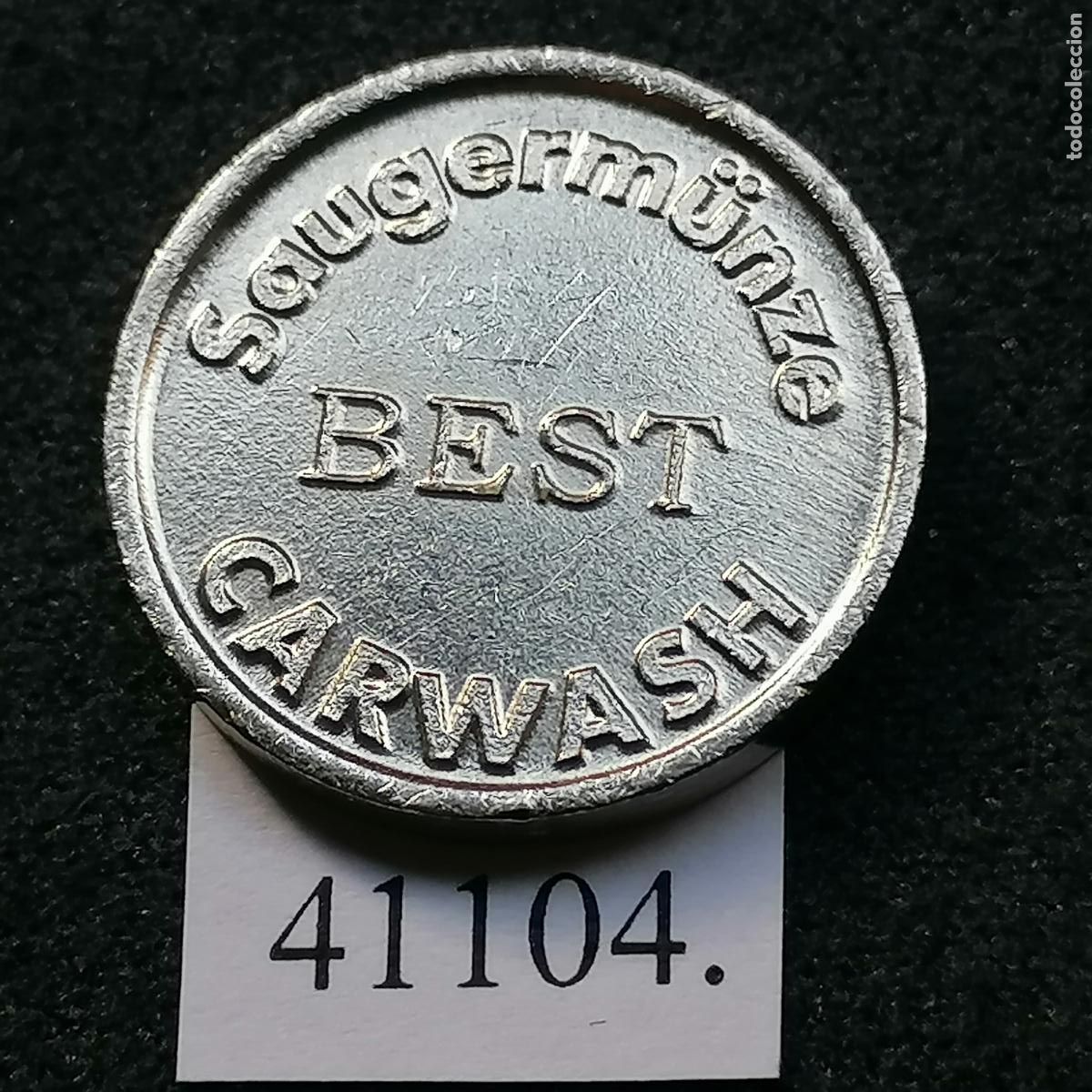 Monedas locales: ficha Best Autolavado, token, jet&oacute;n - Foto 1