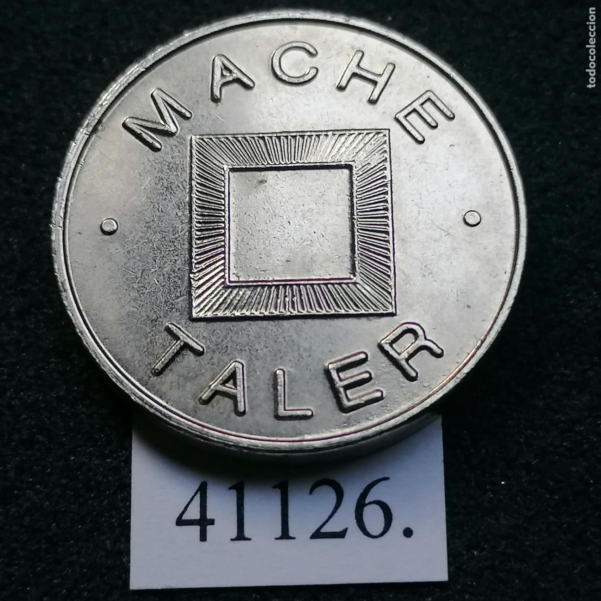 Monedas locales: ficha farmacia, token, jet&oacute;n - Foto 1