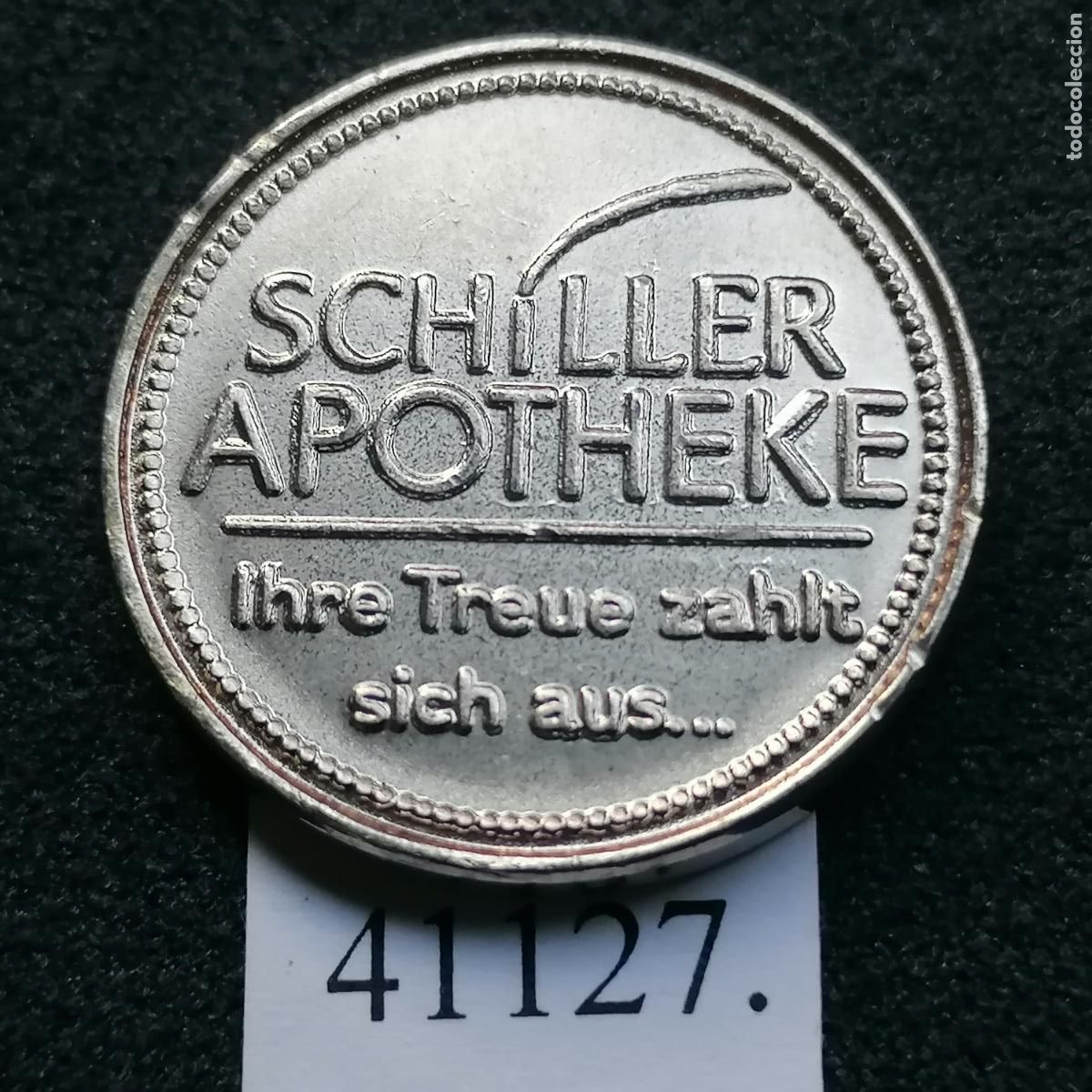 Monedas locales: ficha farmacia, token, jet&oacute;n - Foto 1