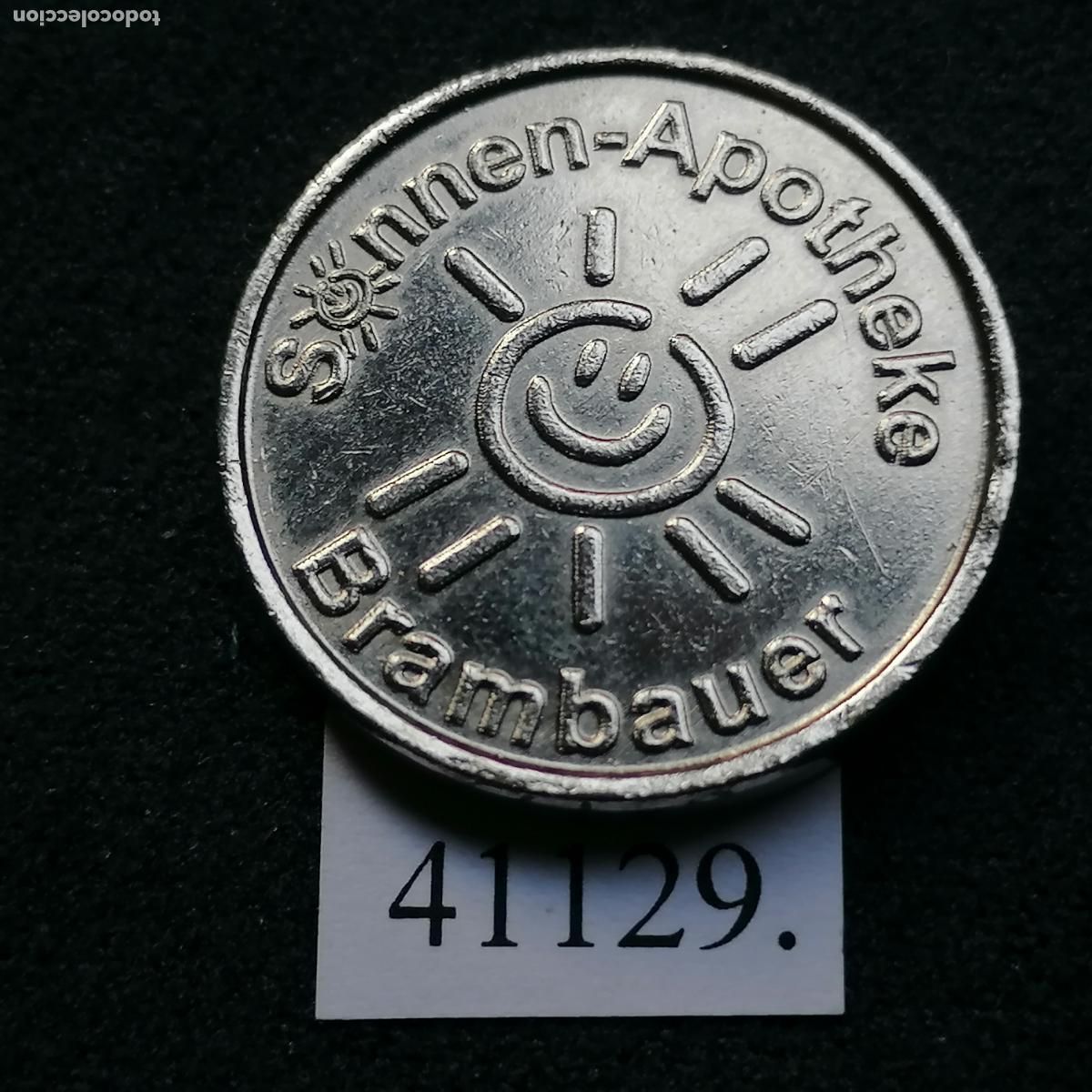 Monedas locales: ficha farmacia, token, jet&oacute;n - Foto 1