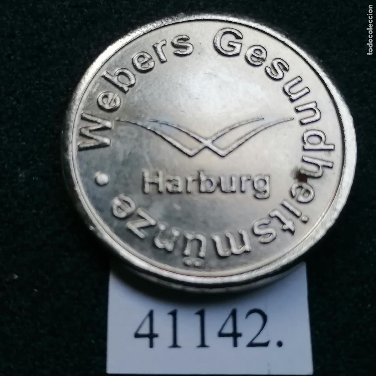Monedas locales: ficha farmacia, token, jet&oacute;n - Foto 1