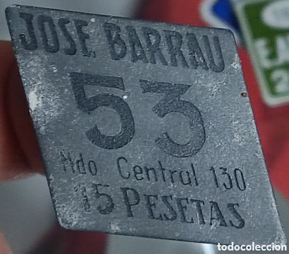 Monedas locales: BORNE - Jos&eacute; Barrau - Barcelona - Foto 1