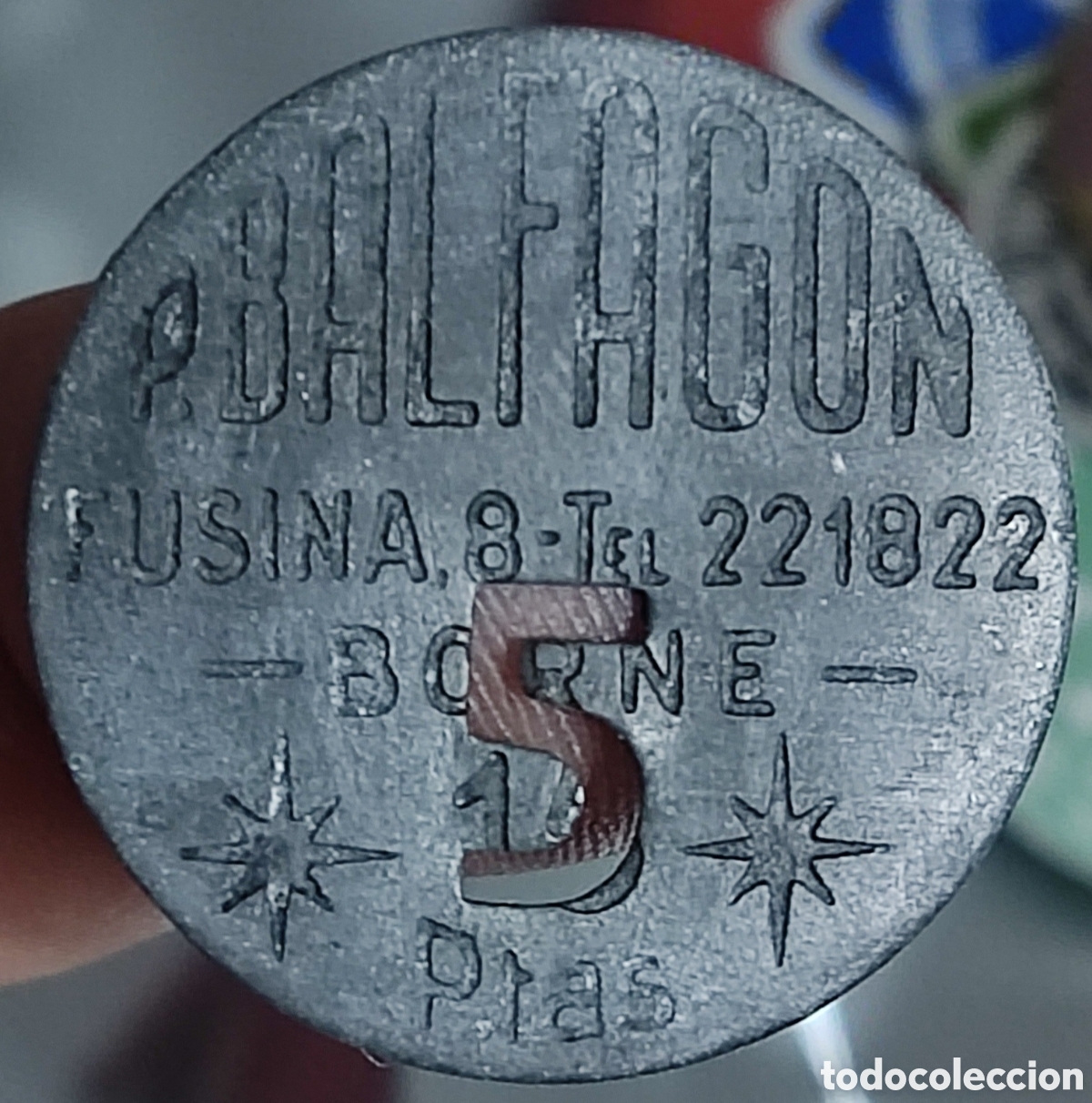 Monedas locales: BORNE - Balfagon - Barcelona - Foto 1