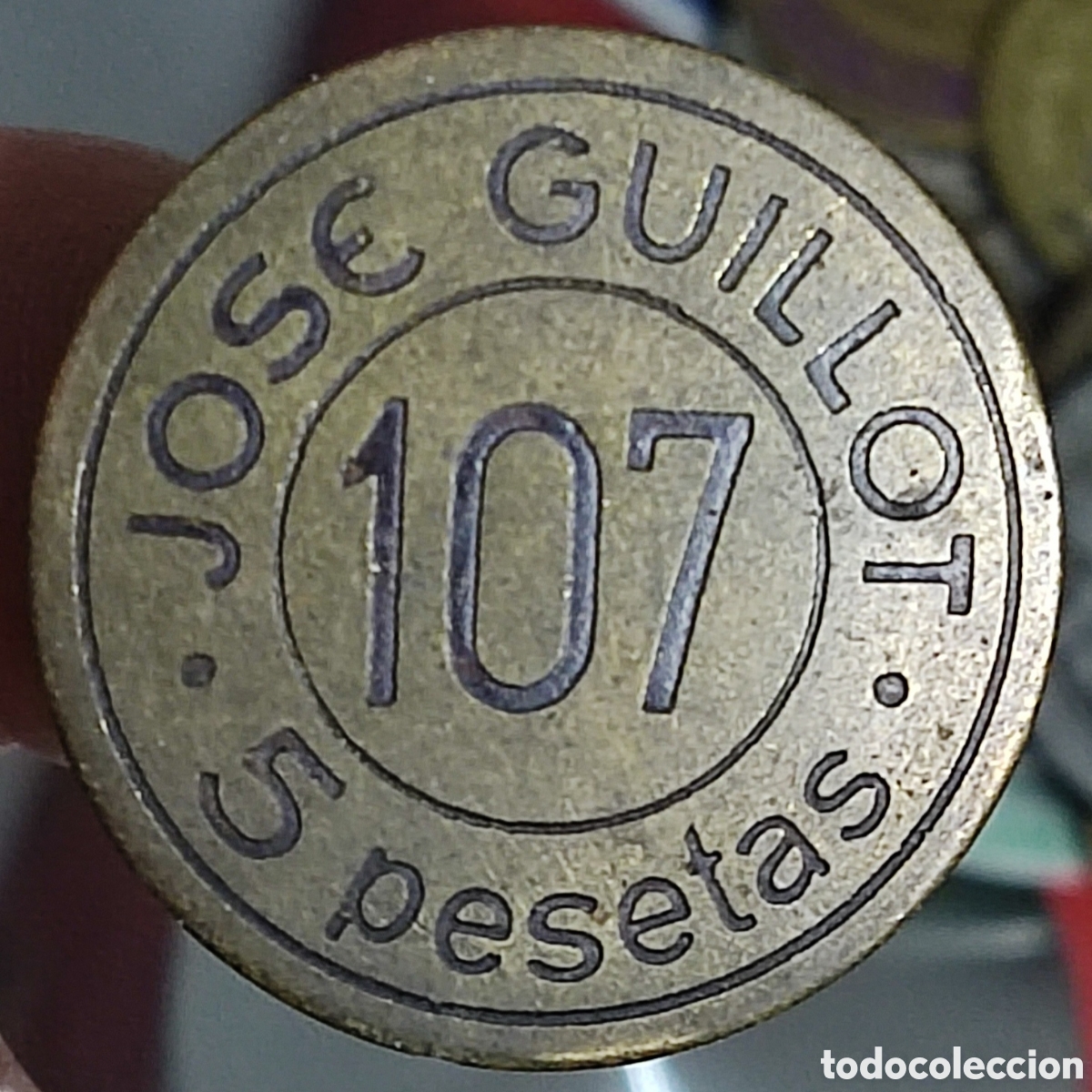 Monedas locales: BORNE - Jos&eacute; Guillot - Barcelona - Foto 1
