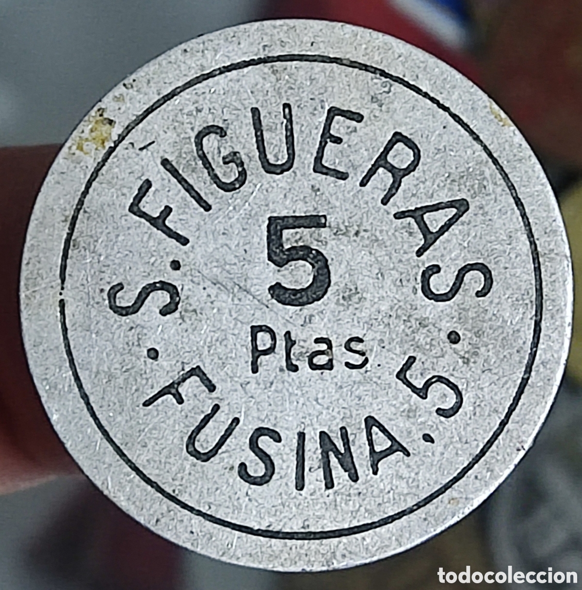 Monedas locales: BORNE - S. Figueras - Barcelona - Foto 1