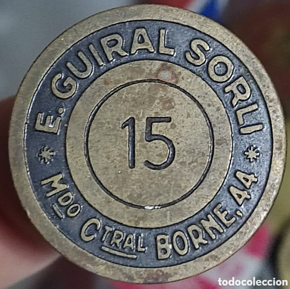 Monedas locales: BORNE - E. Guiral Sorli - Barcelona - Foto 1