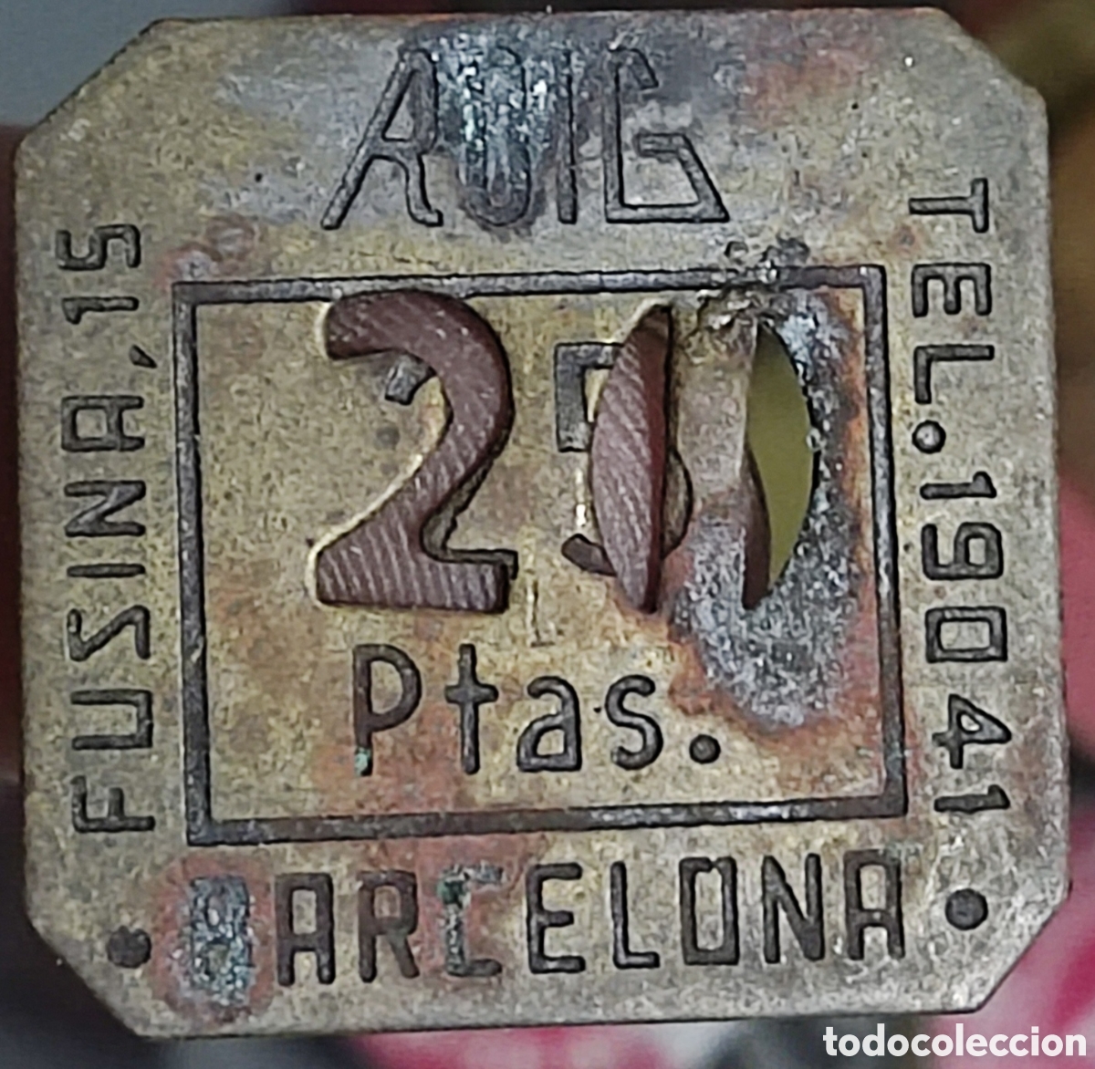 Monedas locales: BORNE - Roig - Barcelona - Foto 1