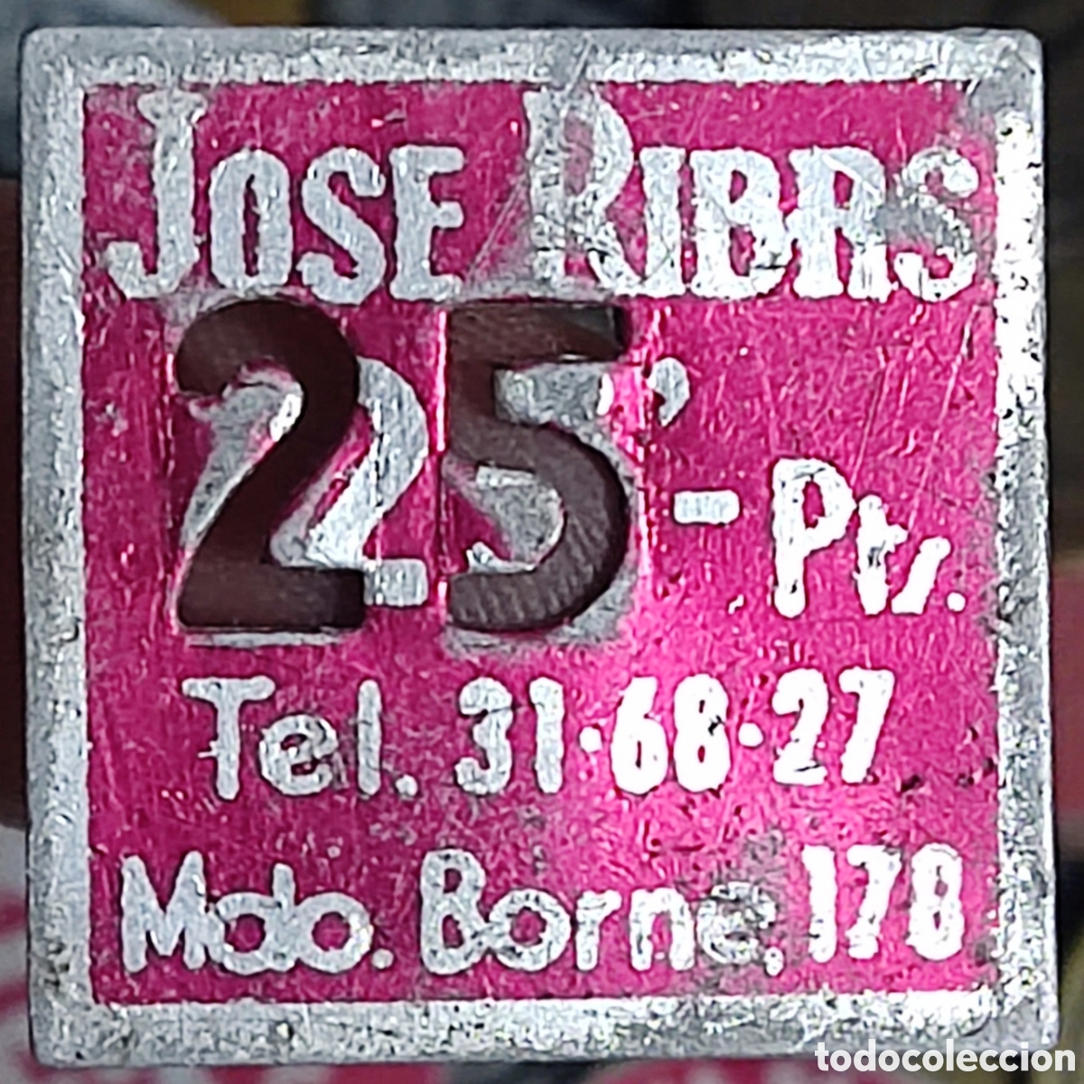 Monedas locales: BORNE - Jos&eacute; Ribas - Barcelona - Foto 1