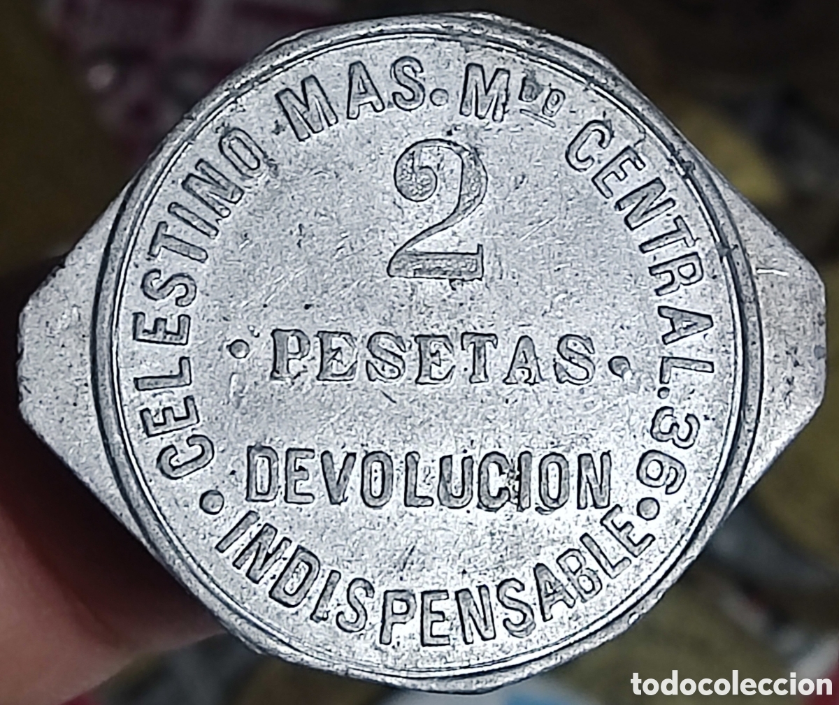 Monedas locales: BORNE - Celestino M&aacute;s - Barcelona - Foto 1