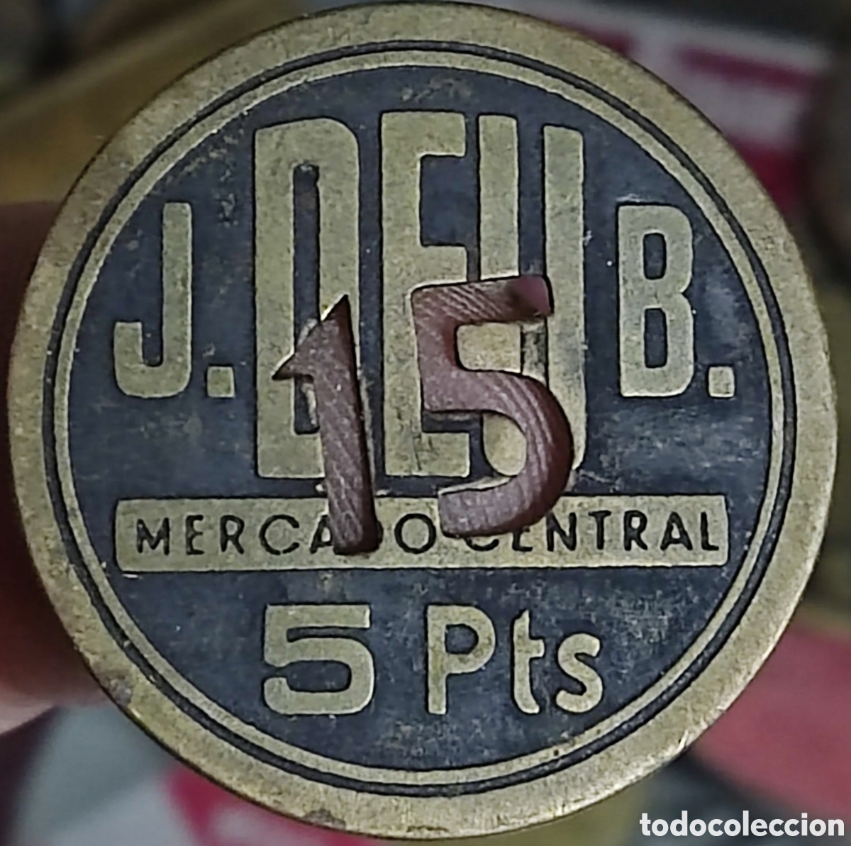 Monedas locales: BORNE - J. Deu B. - Barcelona - Foto 1