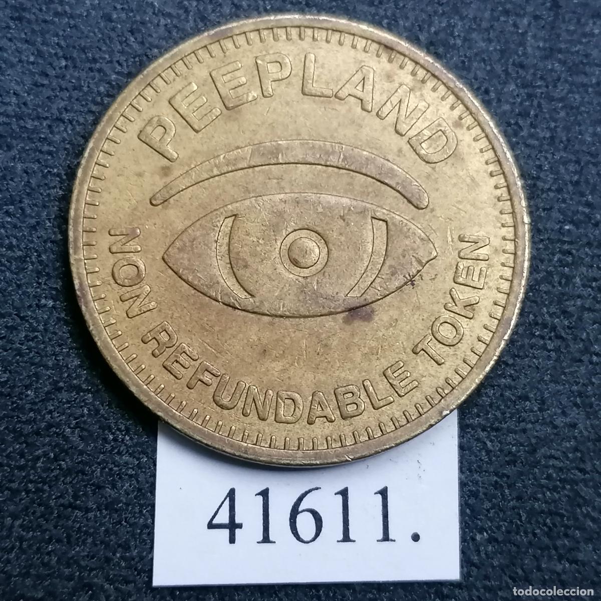 Monedas locales: ficha EEUU, Peepland, token, jet&oacute;n - Foto 2