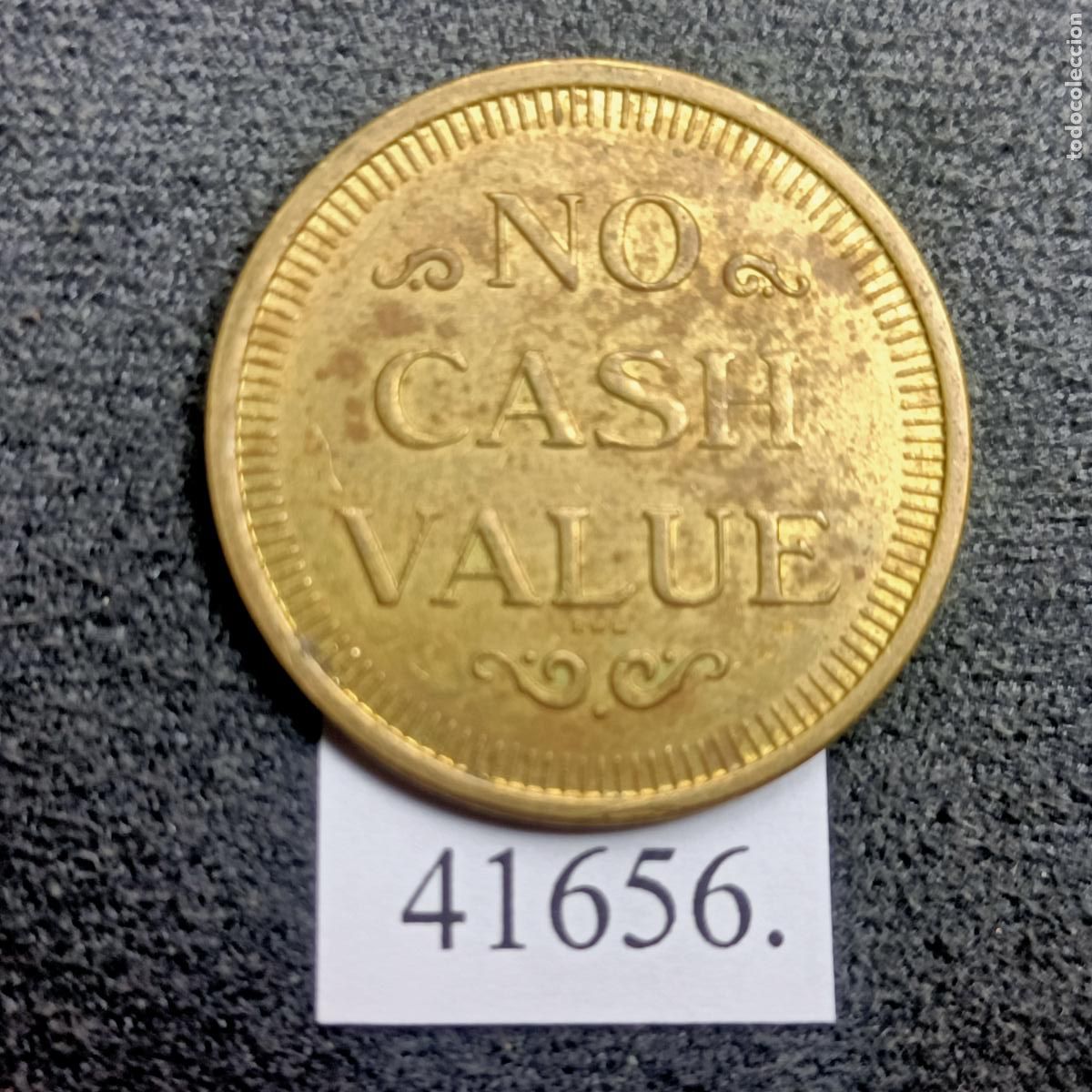 Monedas locales: Ficha EEUU, Los Angeles, Active West, token, jet&oacute;n - Foto 2