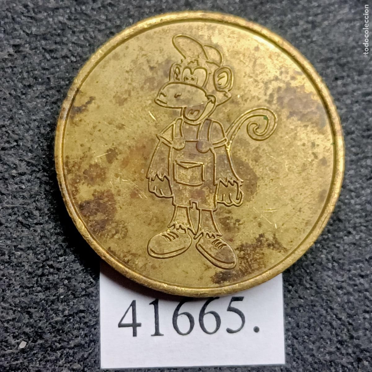 Monedas locales: ficha, Monkey town, token, jet&oacute;n - Foto 1