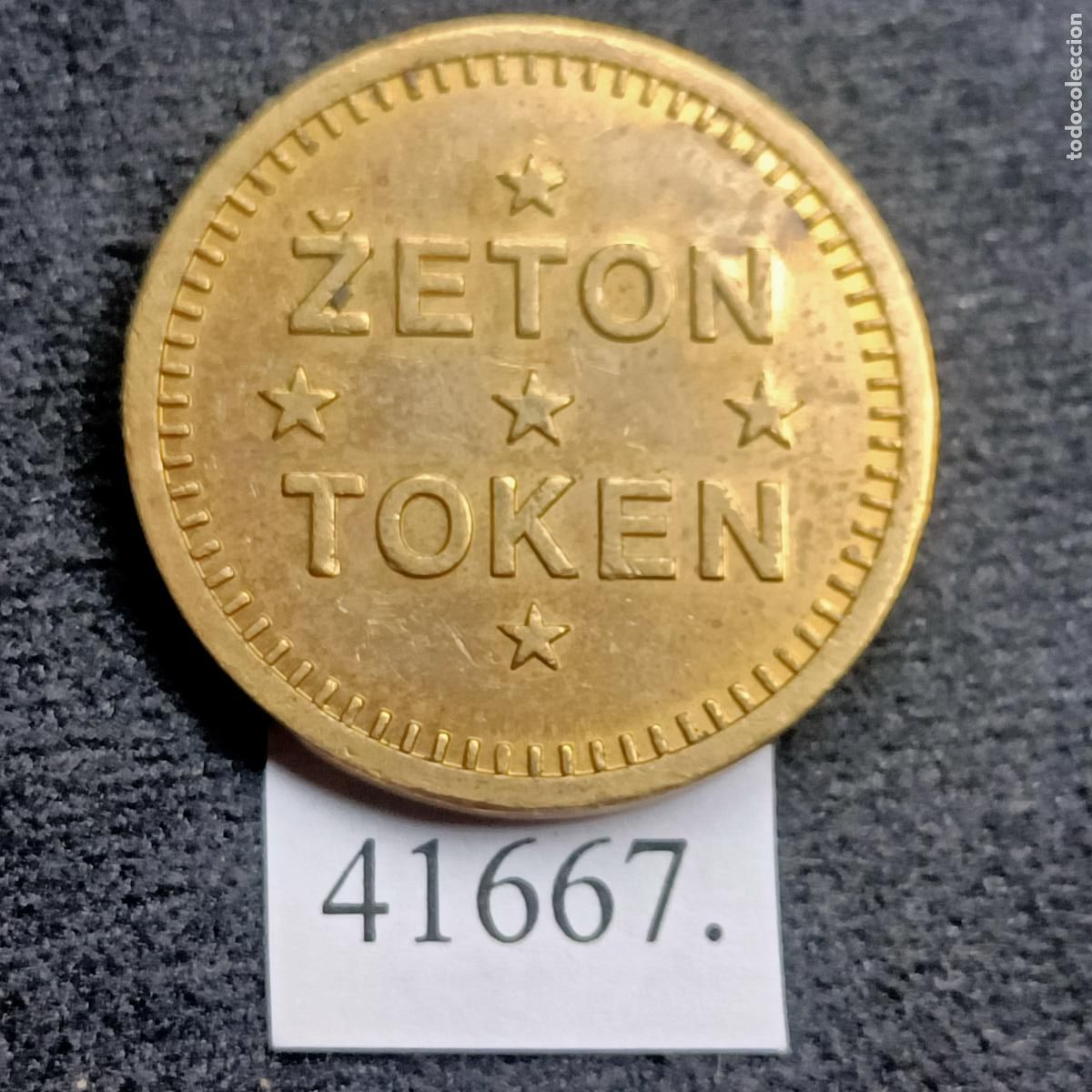 Monedas locales: ficha , token, jet&oacute;n - Foto 1