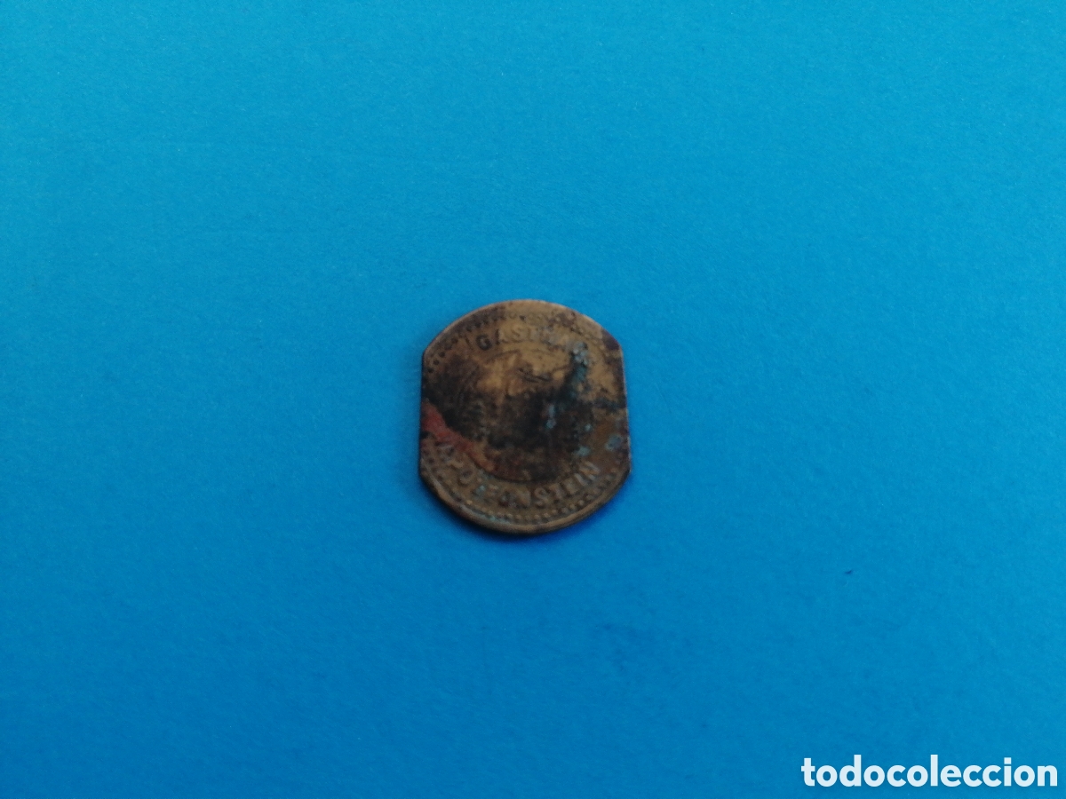 Monedas locales: Ficha de 15 pfennig a catalogar - Foto 2