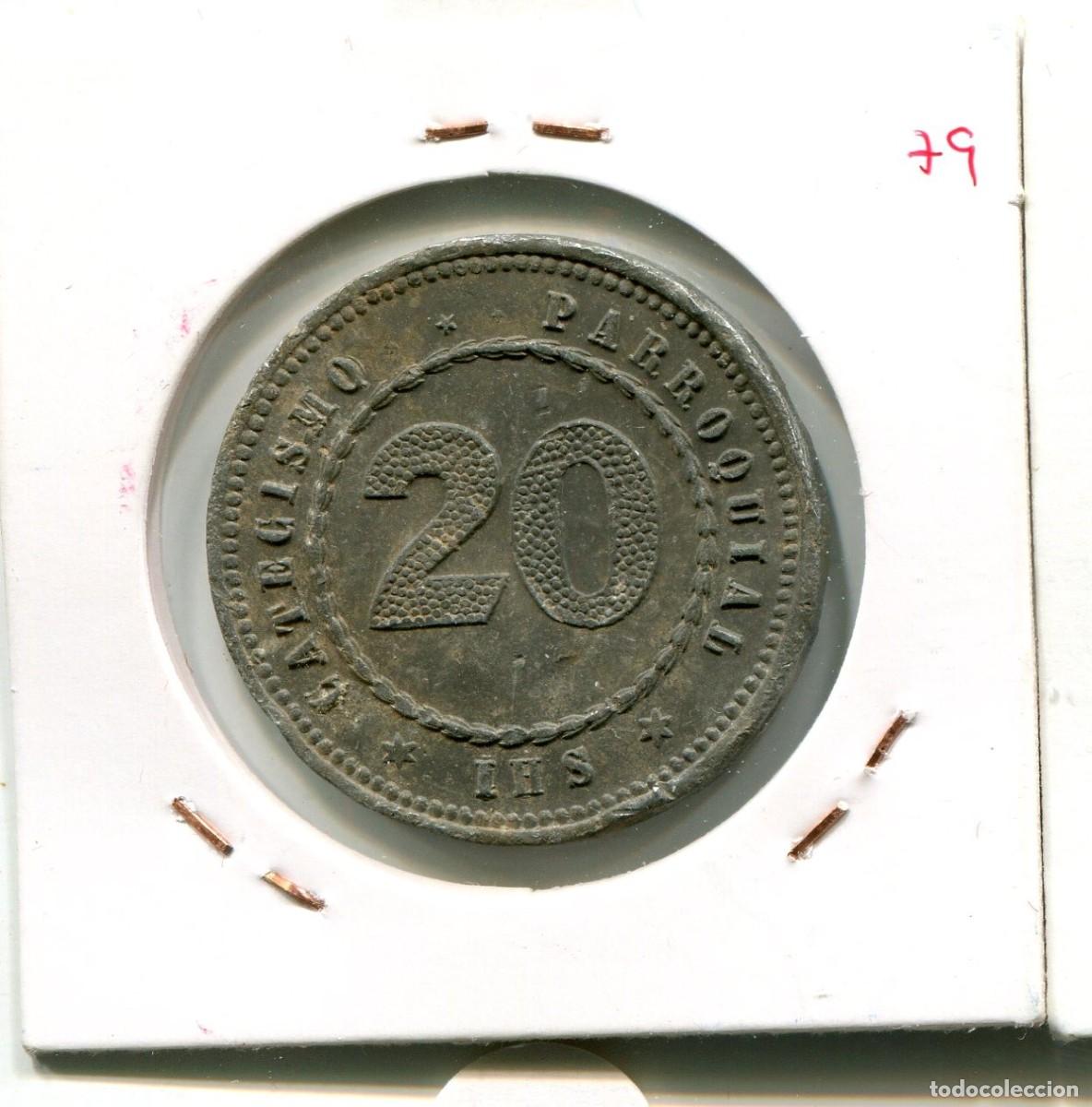 Monedas locales: 20. CATECISMO PARROQUIAL ( MES3979 ) - Foto 2