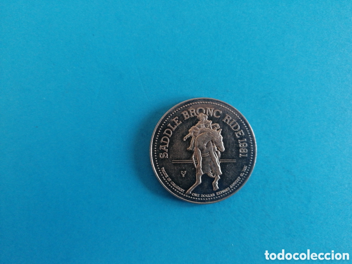 Monedas locales: Token de 1 d&oacute;lar Calgary Canafa - Foto 2