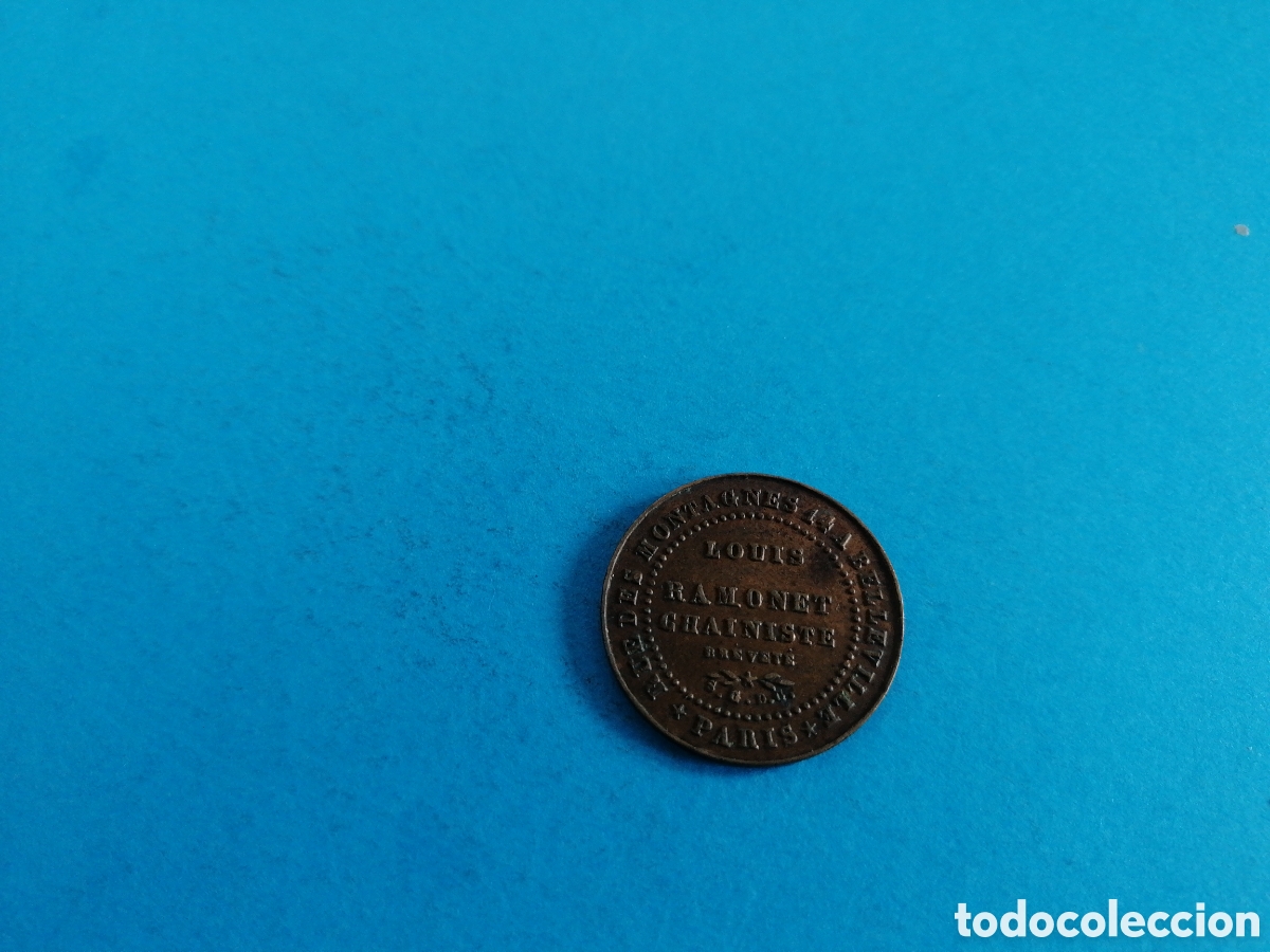 Monedas locales: Ficha Louis Ramonet Francia - Foto 2