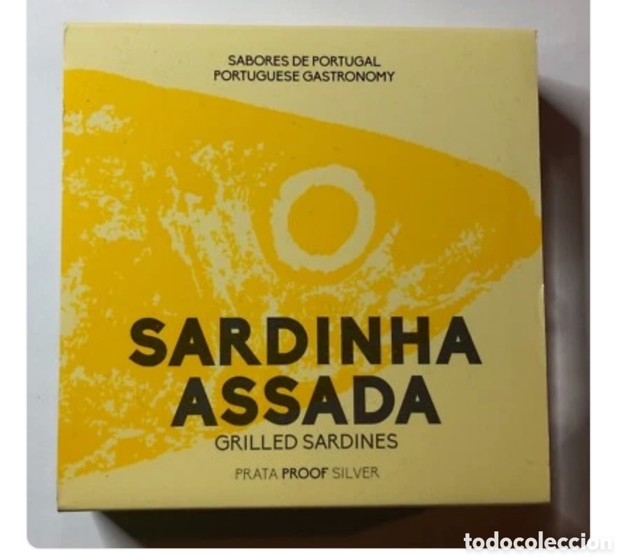 Monedas locales: Moneda de plata sardina asada - Foto 2