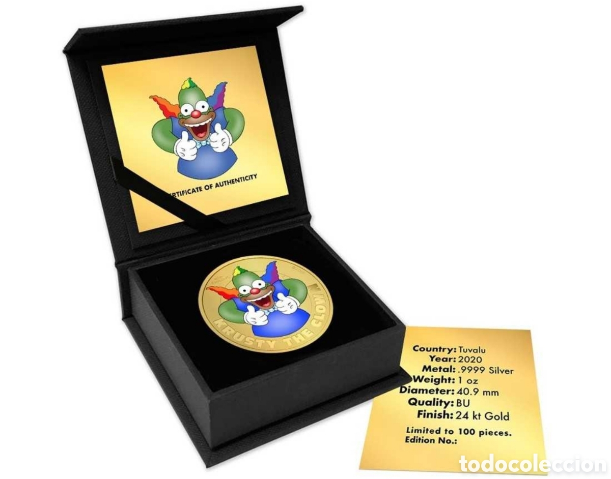 Monedas locales: Moneda de plata krusty - Foto 3